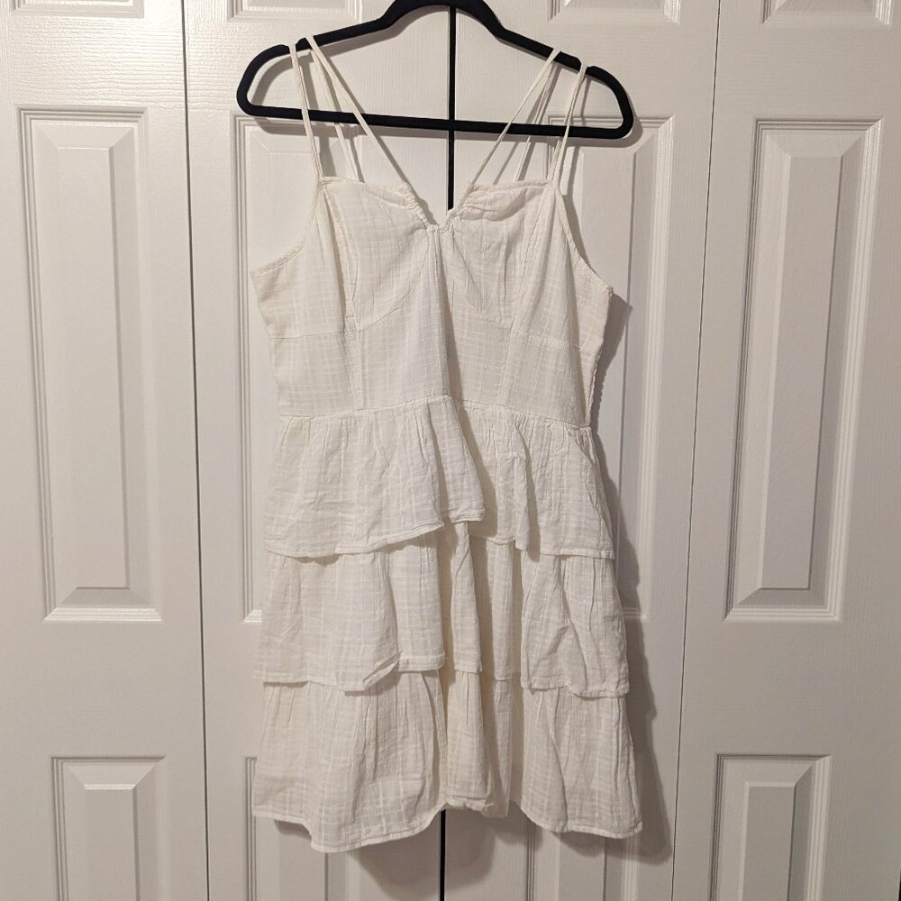 NWT AE White Tiered Sundress